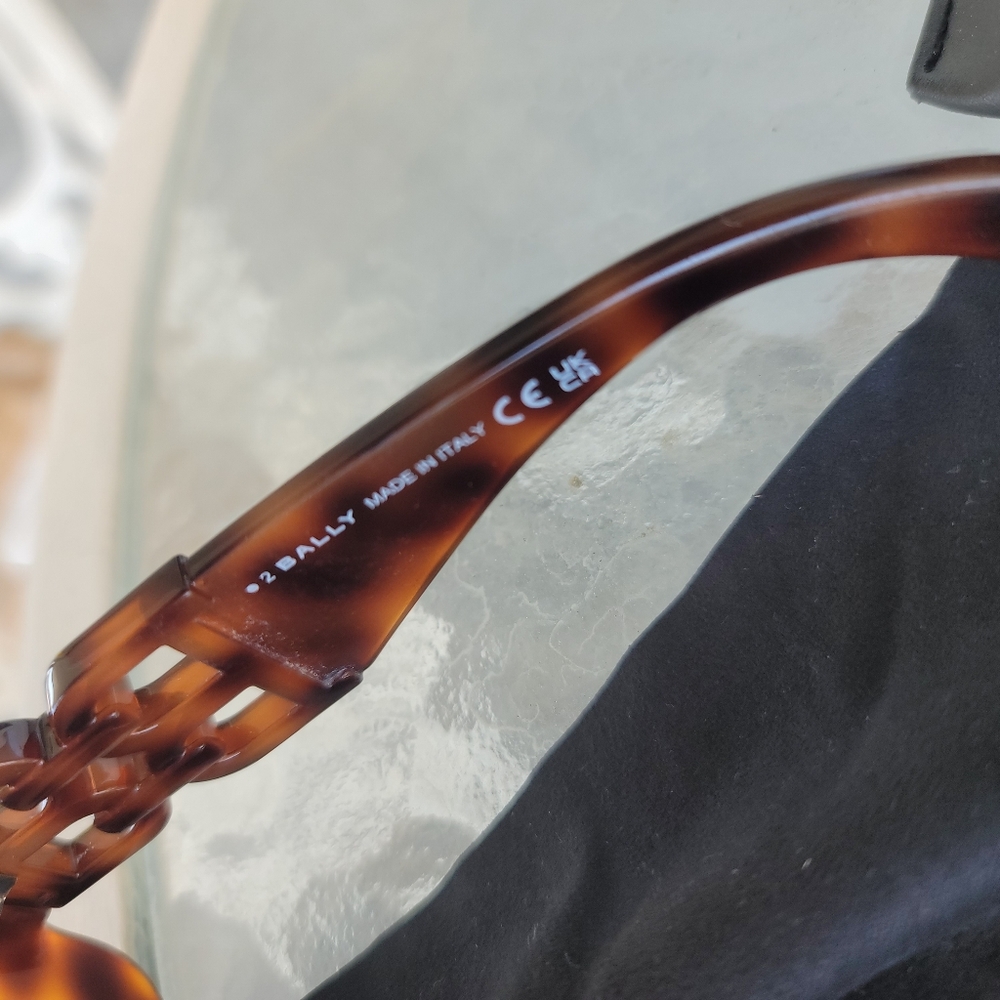 Bally Tortoise Sunglasses - Picture 7 of 12